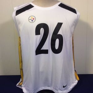 Nike Pittsburgh Steelers sleeveless Bell Jersey size large